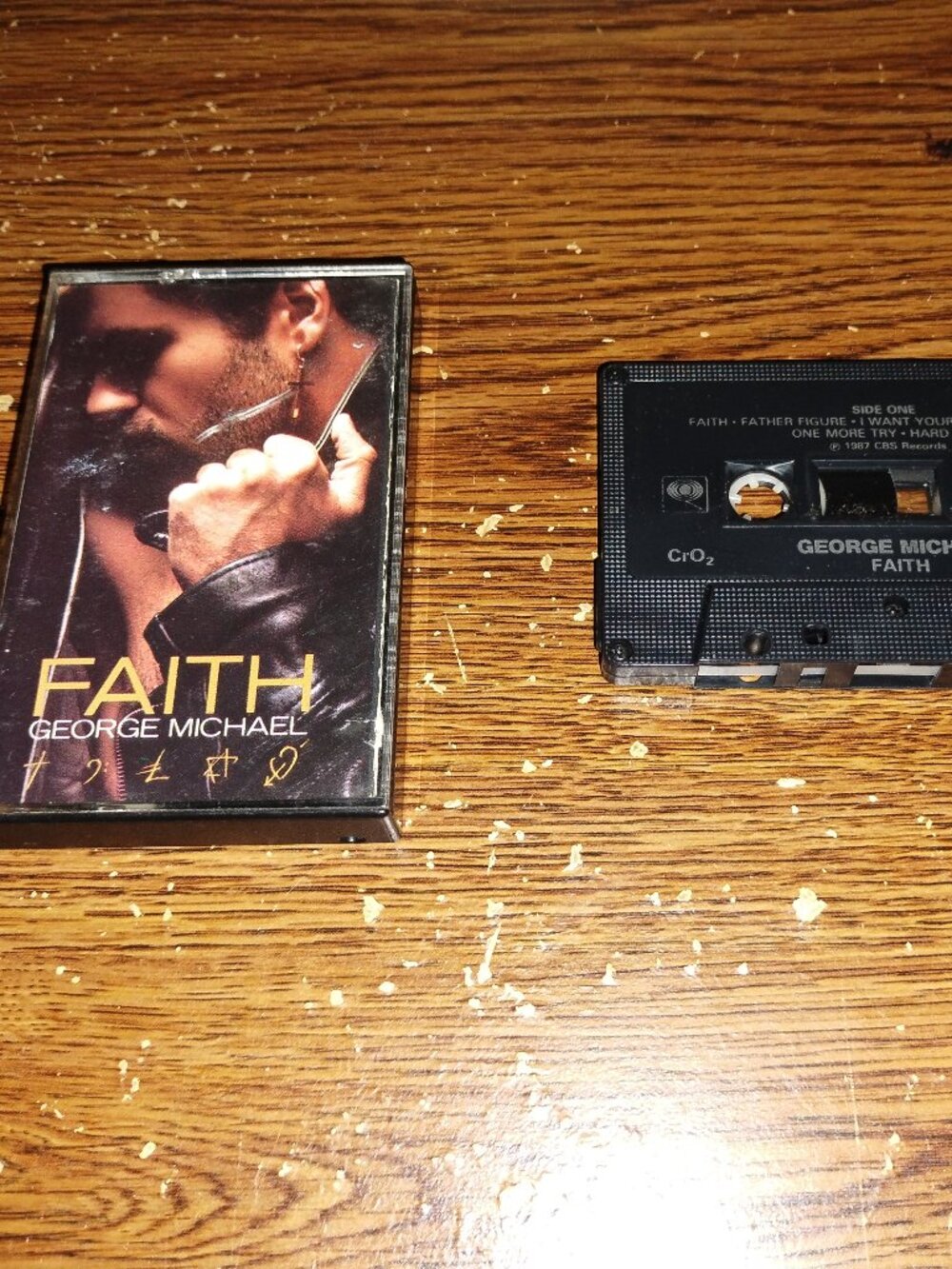 George Michael- Faith on cassette (CBS Records, 1987)